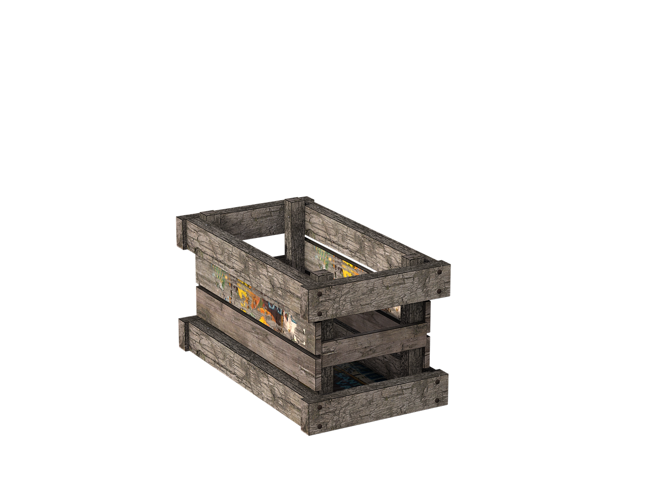box, wooden box, fruit stairs