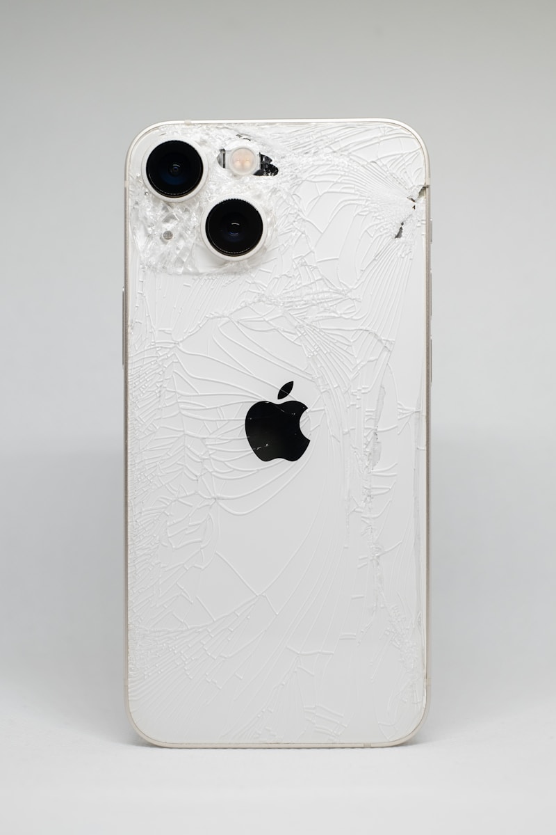 kapotte iphone